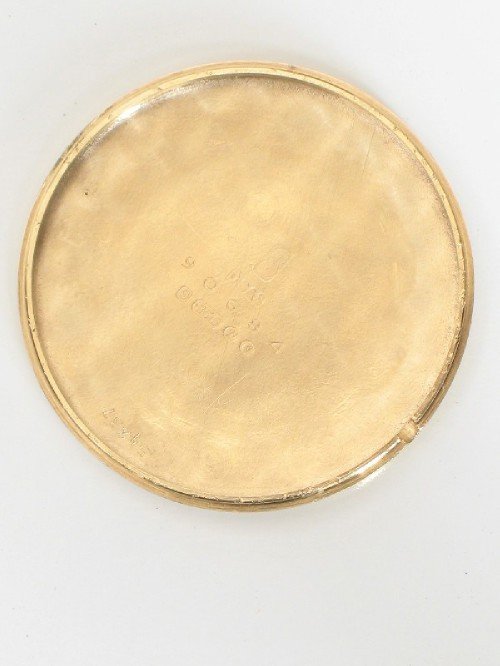 fig 4. SUPERB SOLID 9CT GOLD GARRARD MENS WATCH