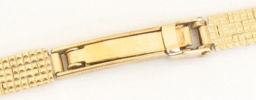 fig 2. SOLID 9CT GOLD LADIES WATCH BRACELET STRAP c1960