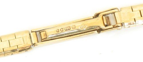 fig 3. SOLID 9CT GOLD LADIES WATCH BRACELET STRAP c1960