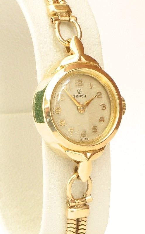 fig 1. EXQUSITE 9CT LADIES ROLEX TUDOR COCKTAIL WATCH C1960