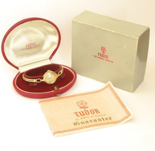 fig 4. EXQUSITE 9CT LADIES ROLEX TUDOR COCKTAIL WATCH C1960