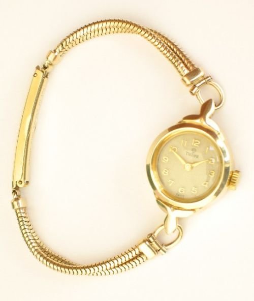 fig 2. EXQUSITE 9CT LADIES ROLEX TUDOR COCKTAIL WATCH C1960