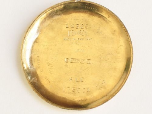 fig 2. SUPERB SOLID 9CT GOLD OMEGA CALIBRE 28 MENS WATCH c1947