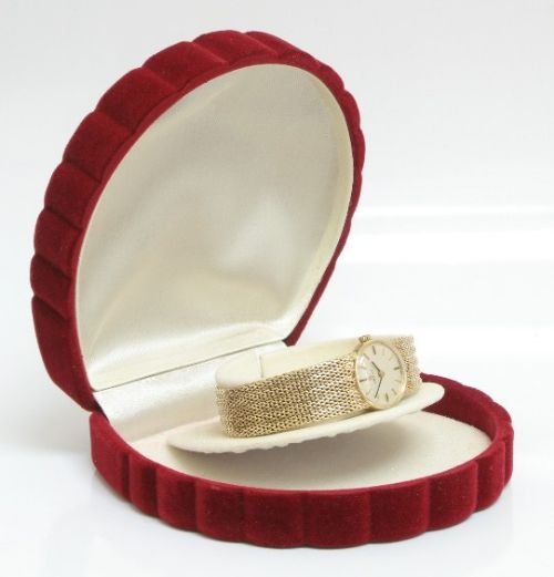 fig 4. STUNNING SOLID 9CT GOLD LADIES OMEGA COCKTAIL WATCH