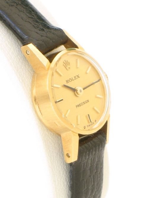 fig 1. BEAUTIFUL LADIES 18CT ROLEX PRECISION COCKTAIL WATCH C1960