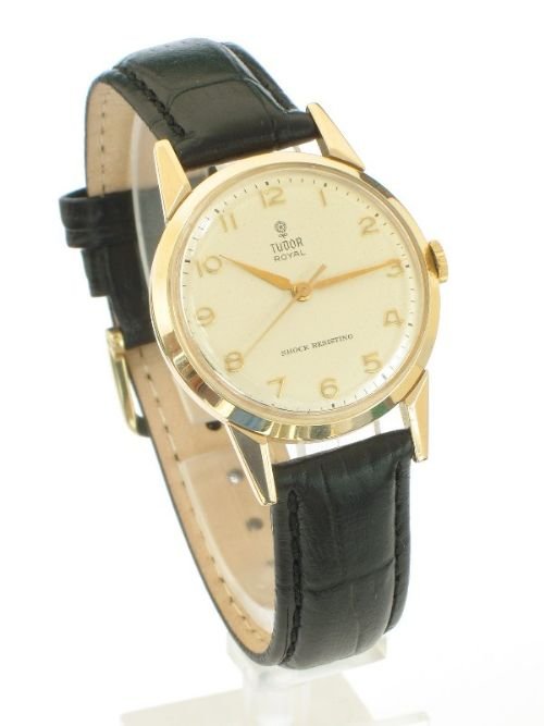 Stunning Solid 9ct Rolex Tudor Royal Mens Watch C1959
