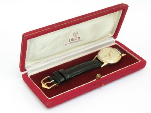 fig 4. STUNNING SOLID 9CT ROLEX TUDOR ROYAL MENS WATCH C1959