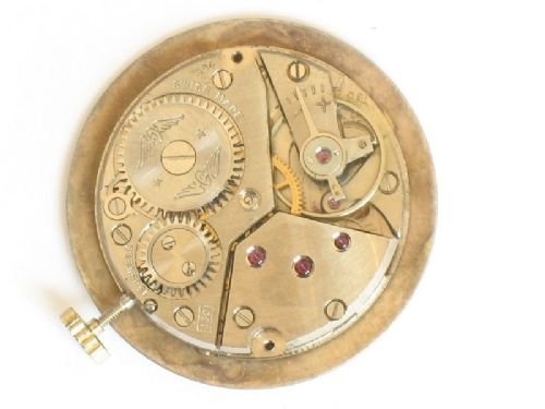 fig 3. SUPERB SOLID 9CT GOLD ROTARY TWO TONE DIAL MENS WATCH c1954-55