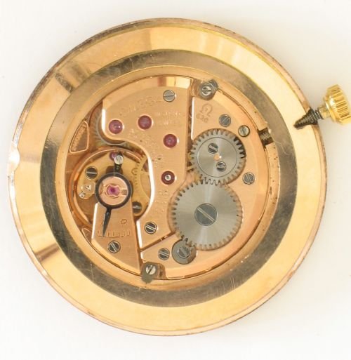 fig 3. EXCEPTIONAL SOLID 9ct GOLD 9k OMEGA DEVILLE MENS WATCH