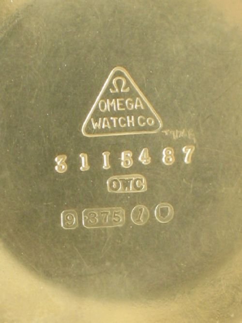 fig 4. EXCEPTIONAL SOLID 9ct GOLD 9k OMEGA DEVILLE MENS WATCH