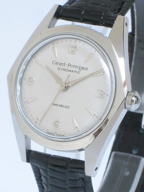 Exceptional Very Rare Girard Perregaux Gyromatic Art Deco Watch