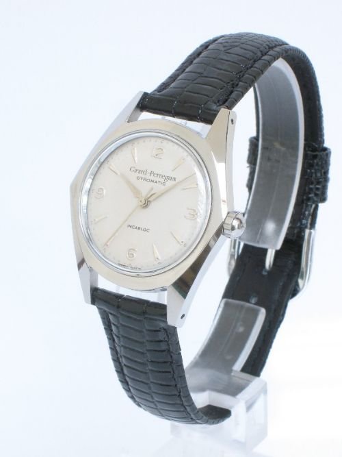 fig 1. EXCEPTIONAL VERY RARE GIRARD PERREGAUX GYROMATIC ART DECO WATCH