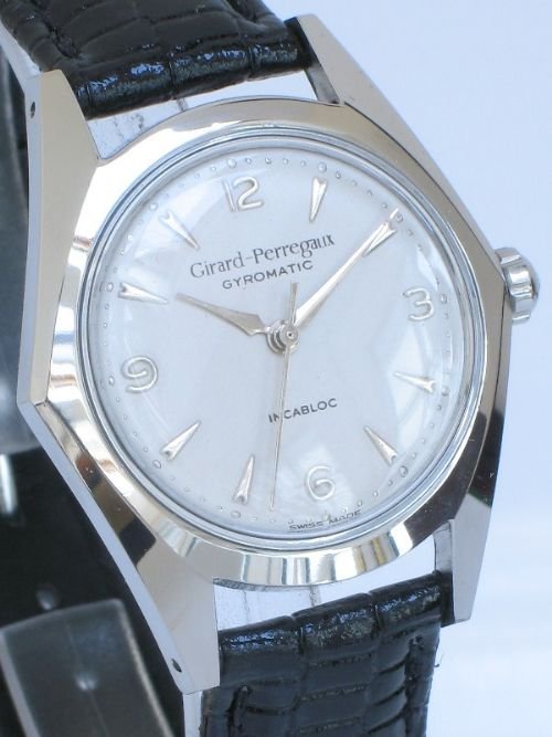 fig 2. EXCEPTIONAL VERY RARE GIRARD PERREGAUX GYROMATIC ART DECO WATCH