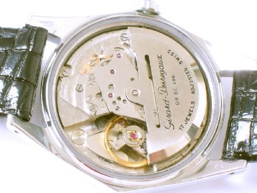 fig 4. EXCEPTIONAL VERY RARE GIRARD PERREGAUX GYROMATIC ART DECO WATCH