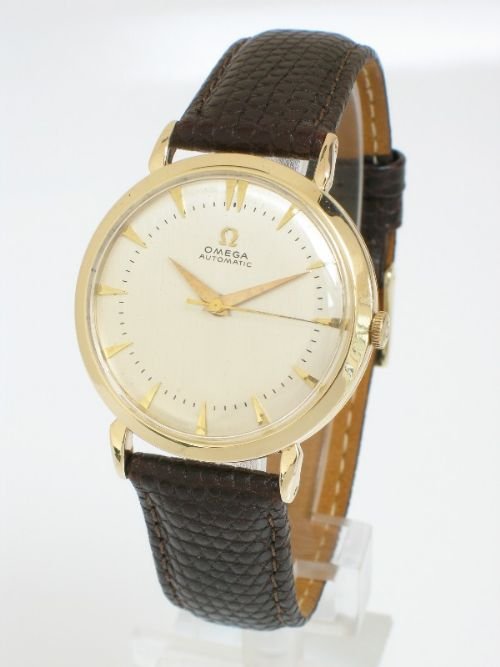 Exceptional Omega 9ct Oversize Gentlemsn Wristwatch C1957/58