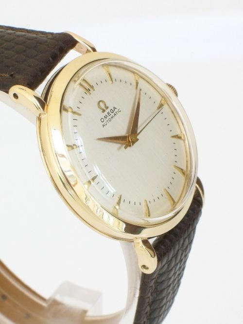 fig 2. EXCEPTIONAL OMEGA 9CT OVERSIZE GENTLEMSN WRISTWATCH C1957/58