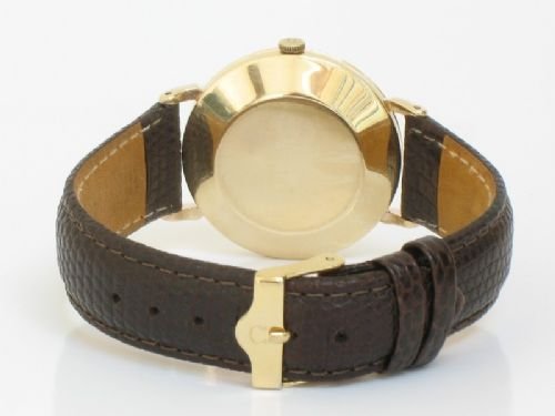 fig 3. EXCEPTIONAL OMEGA 9CT OVERSIZE GENTLEMSN WRISTWATCH C1957/58