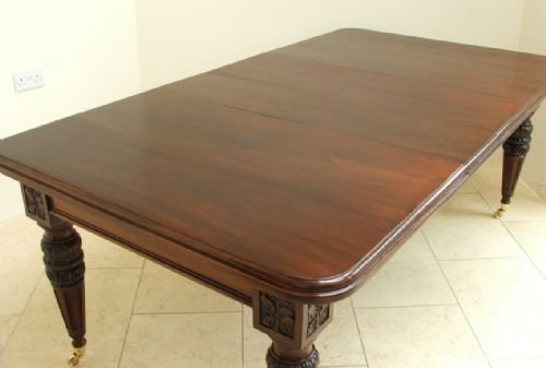 fig 2. STUNNING VICTORIAN MAHOGANY EXTENDING DINING TABLE C1860