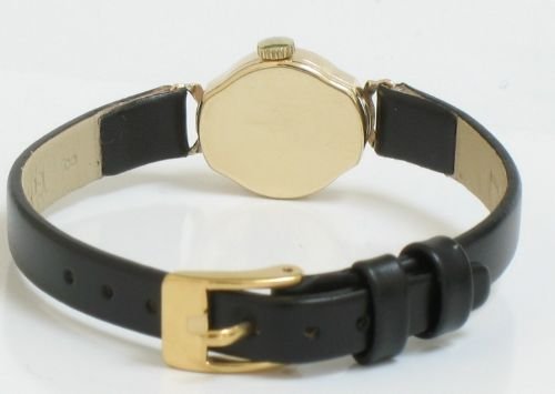 fig 3. SOLID 9ct GOLD ROTARY LADIES COCTAIL WATCH 1960