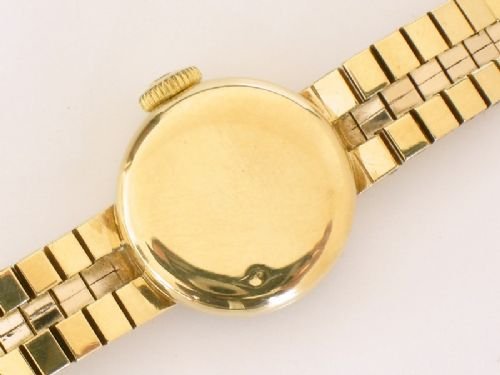 fig 4. EXQUISITE SOLID 9CT OMEGA LADIES WRISTWATCH C1960