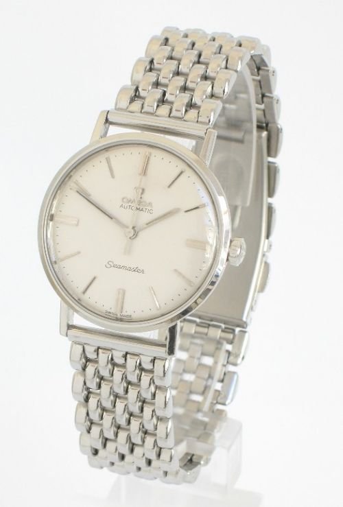 Exceptional Omega Seamaster Stainless Steel Auto Mens Watch C1960