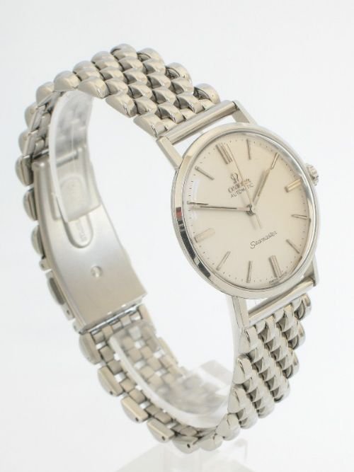 fig 1. EXCEPTIONAL OMEGA SEAMASTER STAINLESS STEEL AUTO MENS WATCH C1960