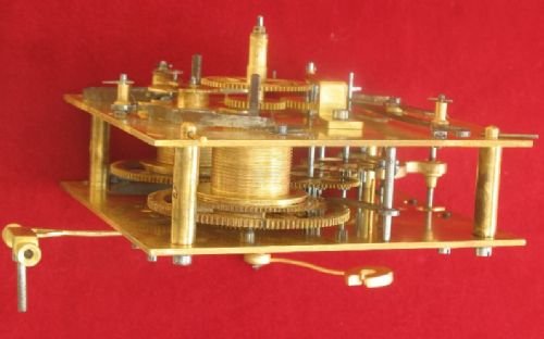 fig 4. FINE OAK CASED TRADITIONAL WEIGHT DRIVEN VIENNA REGULATOR CLOCK C1900