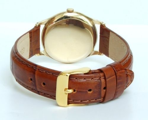 fig 3. EXCEPTIONAL SOLID 9CT GOLD ROTARY MAXIMUS MENS WATCH C1954/55