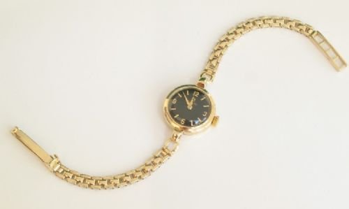 fig 2. EXQUISITE SOLID 9ct GOLD LADIES OMEGA COCKTAIL WATCH c1960