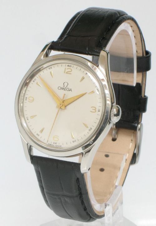 Stunning Solid Stainless Steel Omega Oversize Cal 283 Mens Watch C1960