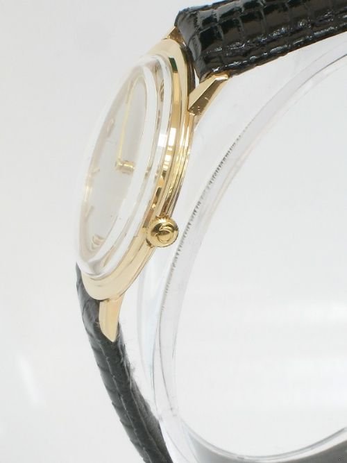 fig 2. EXCEPTIONAL SOLID 9ct GOLD OMEGA DEVILLE MENS WATCH C1960