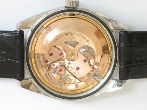 fig 4. STUNNING SOLID STAINLESS STEEL OMEGA SEAMASTER DAY DATE AUTO MENS WATCH C1960
