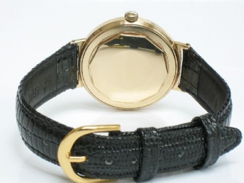 fig 3. EXCEPTIONAL SOLID 9ct GOLD HAMILTON CALIBRE 64A AUTOMATIC MENS WATCH
