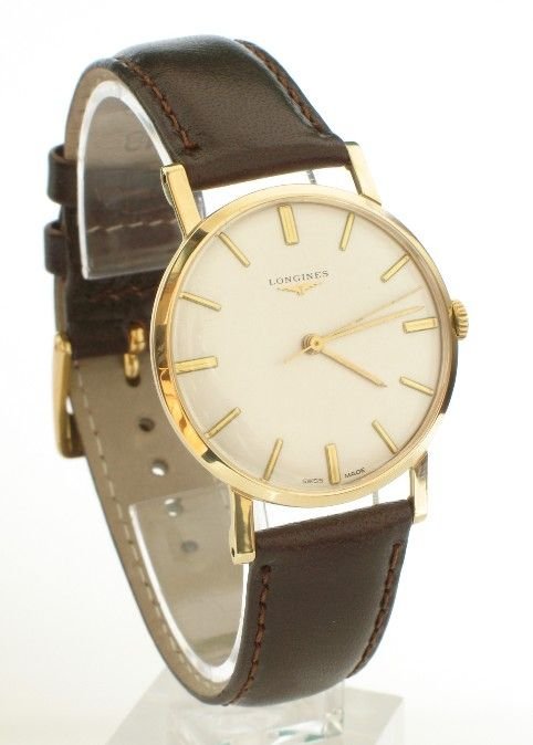 Exceptional Solid 9ct Gold Longines Watch C1959