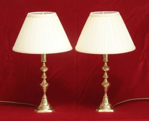 Beautiful Pair of Genuine Victorian Table Lamps C1890