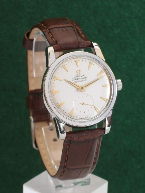 Rare Omega Seamaster Calibre 491 Stainless Steel Mens Watch C1954-55