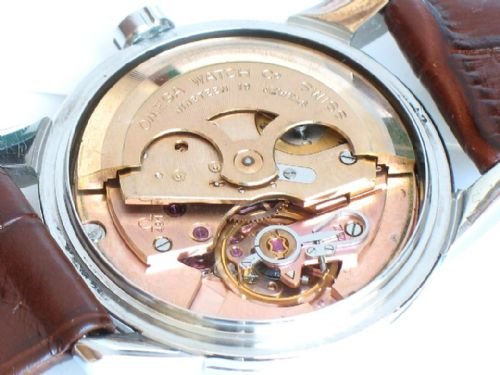 fig 4. RARE OMEGA SEAMASTER CALIBRE 491 STAINLESS STEEL MENS WATCH C1954-55