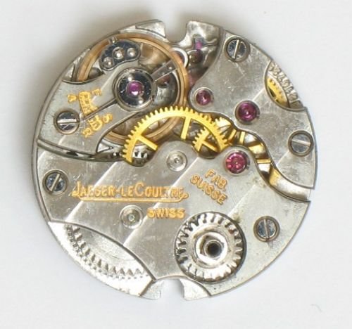fig 4. STUNNING SOLID 9ct GOLD JAEGER-LECOULTRE BACKWIND LADIES COCKTAIL WATCH c1960