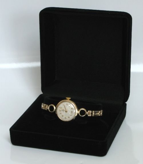 fig 4. STUNNING SOLID 9ct GOLD ROLEX TUDOR LADIES COCKTAIL WATCH c1950