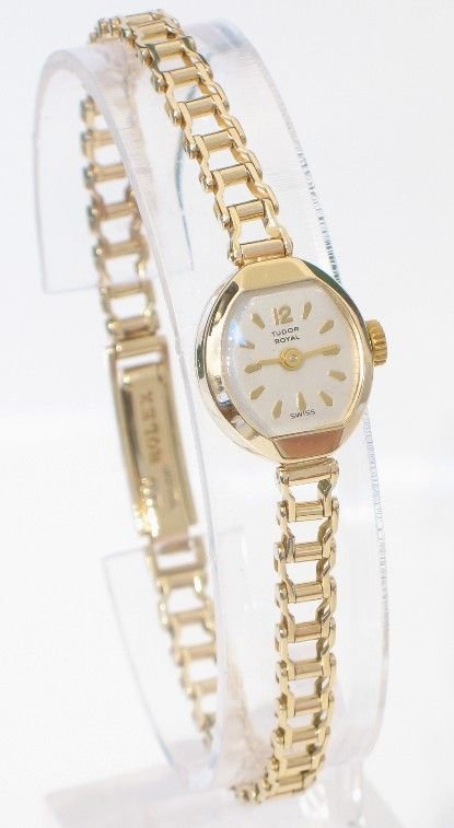 Stunning Solid 9ct Gold Rolex Tudor Royal Ladies Cocktail Watch C1957-58