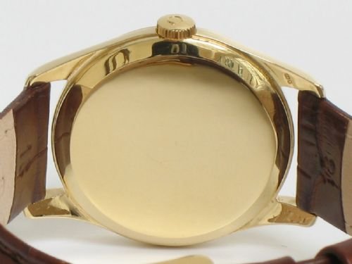 fig 3. EXCEPTIONAL SOLID 18CT GOLD OMEGA CALIBRE 267 MENS WATCH C1958-9
