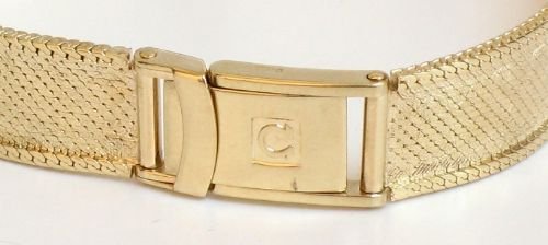 fig 3. BEAUTIFUL SOLID 9CT GOLD OMEGA LADIES COCKTAIL WATCH