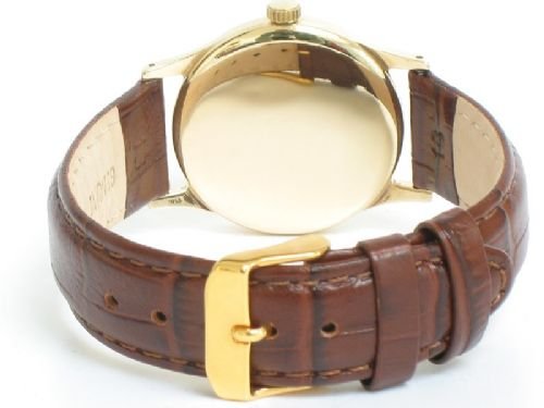 fig 3. STUNNING SOLID 9CT GOLD LONGINES 30L MENS WATCH