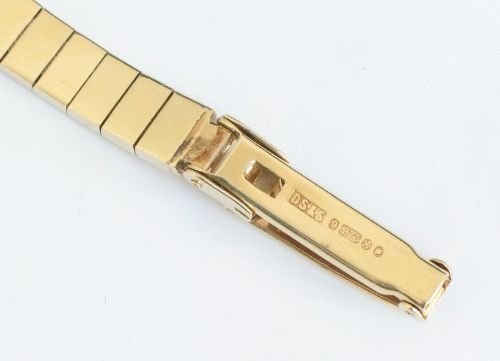 fig 4. BEAUTIFUL SOLID 9CT GOLD LADIES COCKTAIL WATCH BY LONGINES