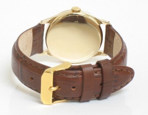 fig 4. STUNNING SOLID 9ct GOLD OMEGA CALIBRE 265 MENS WATCH C1952