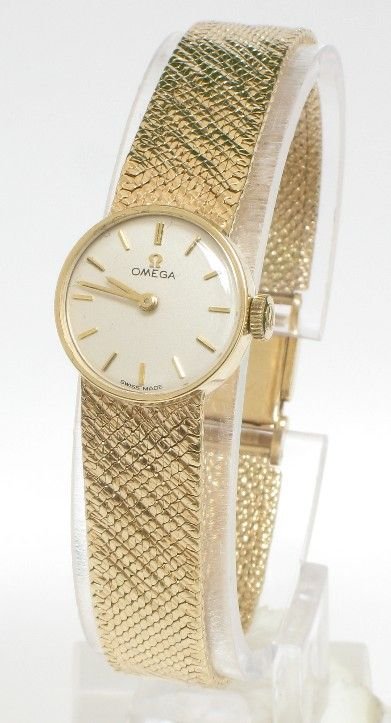 Exquisite Solid 9ct Gold Ladies Omega Cocktail Watch C1960