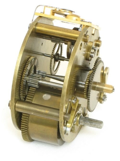 fig 4. BEAUTIFUL VICTORIAN AMBOYNA CASED TIMEPIECE MANTEL CLOCK CONYERS IPSWICH C1880