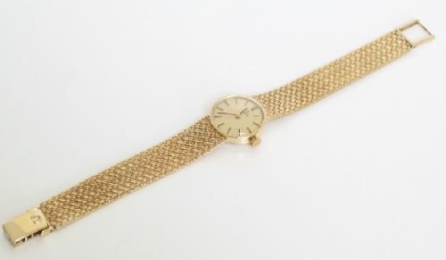 fig 3. EXQUISITE SOLID 9ct GOLD LADIES OMEGA COCKTAIL WATCH c1960