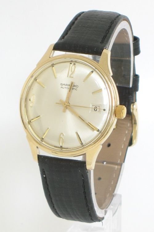 Original Solid 9ct Gold Garrard Automatic Mens Watch C1960