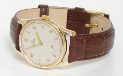 fig 3.
STUNNING SOLID 9ct GOLD OMEGA CALIBRE 267 MENS WATCH C1960